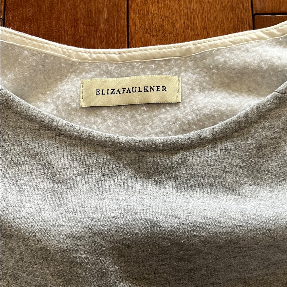 Eliza Faulkner cozy gray dress - Picture 4 of 8